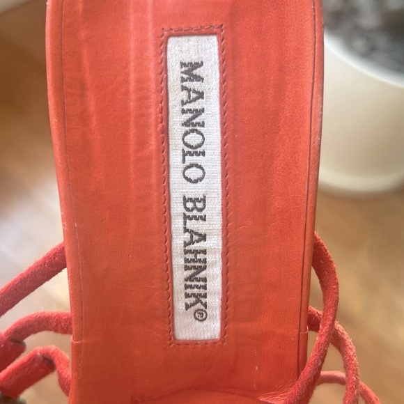 Manolo Blahnik beaded kitten heel sandals 👠 - Picture 10 of 14